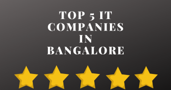 Top 5 IT Companies Bangalore