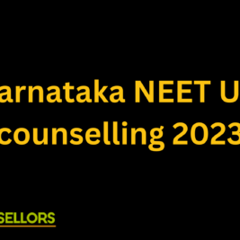 Karnataka NEET UG counselling 2023