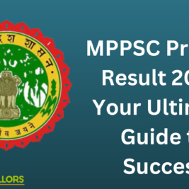 MPPSC Prelims Result 2023